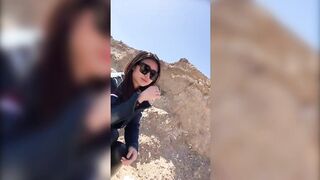 爱野战的欲女，经常约炮友野战