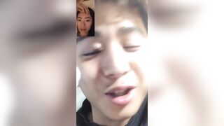 【PUA调教反差婊骚母狗】视频裸聊加深感情，奔现后颜射